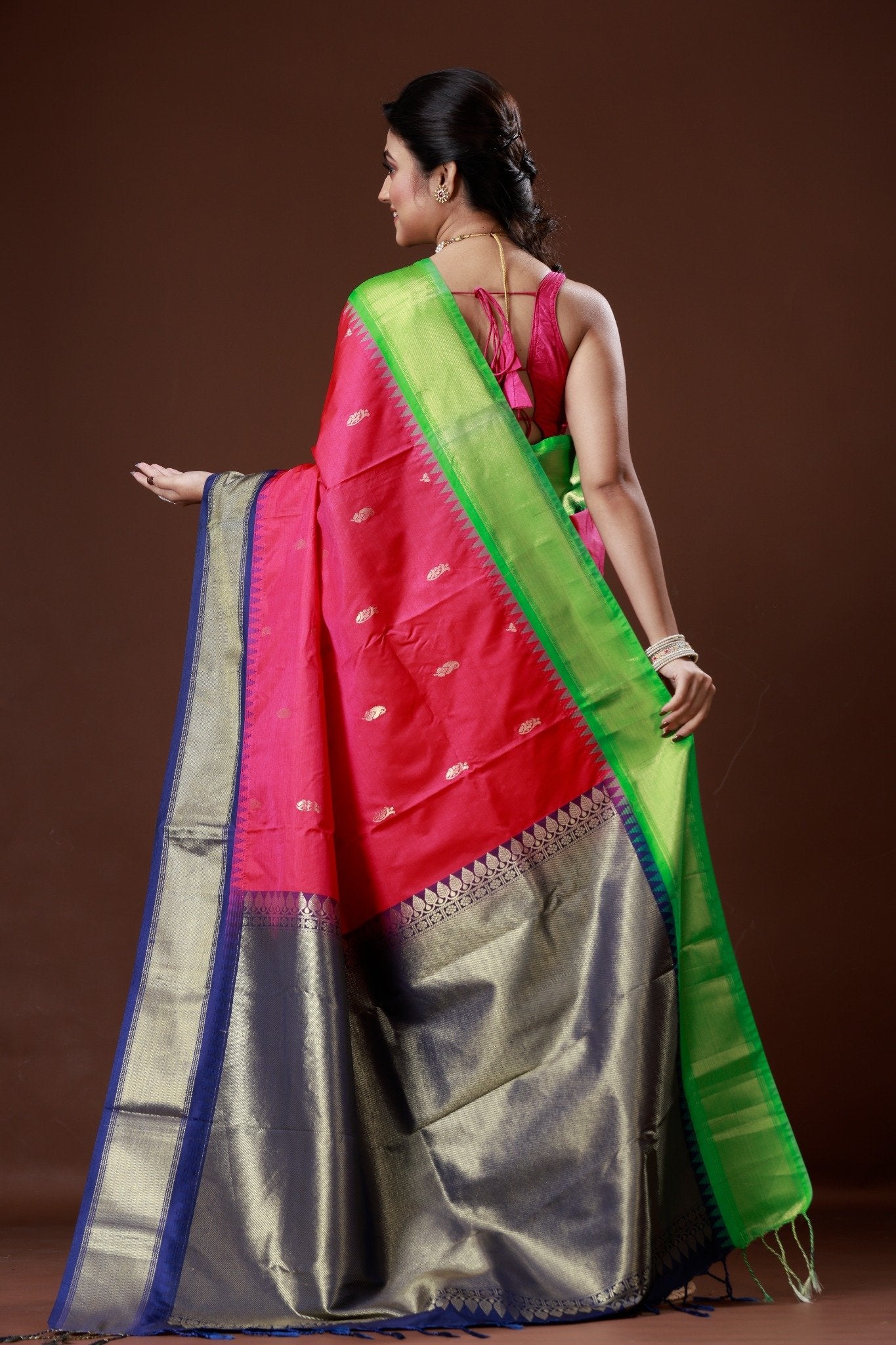 Ganga Jamuna Border Kadiyal Silk